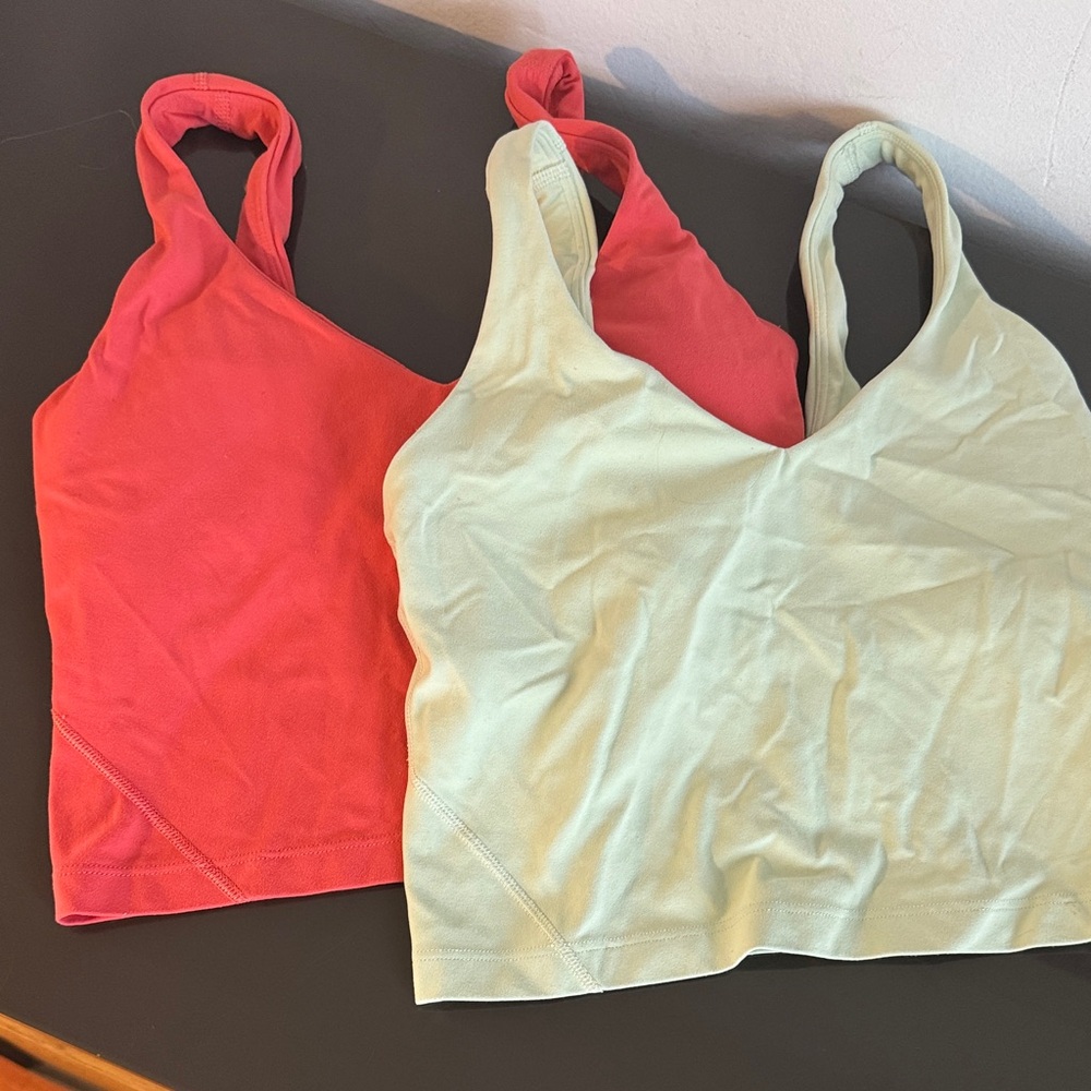 2 Lululemon Align Tops- like new!